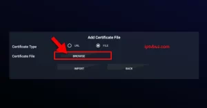 Click on the file option 