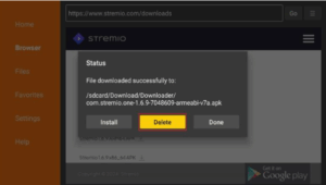 Delete