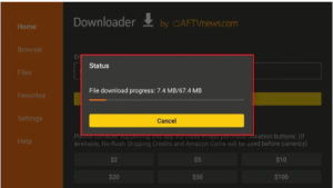Downloading 