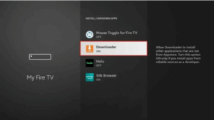 Settings-My Fire Tv-Developer Options